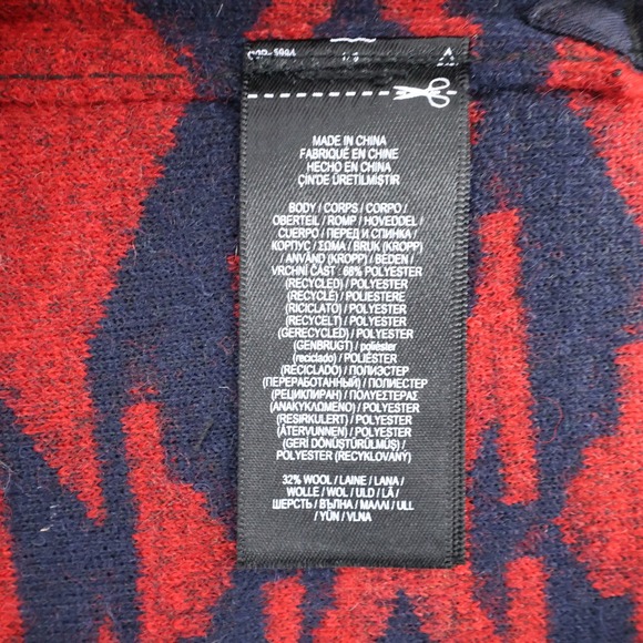 Double RL RRL Ralph Lauren‎ Wool Fleece Aztec Southwestern Shirt Jacket Mens L - Picture 6 of 10